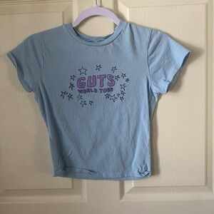 Olivia Rodrigo Guys World Tour Baby Tee